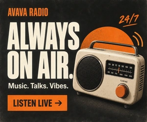 AVAVA Radio — always on air. Music, talks, vibes. Listen live.