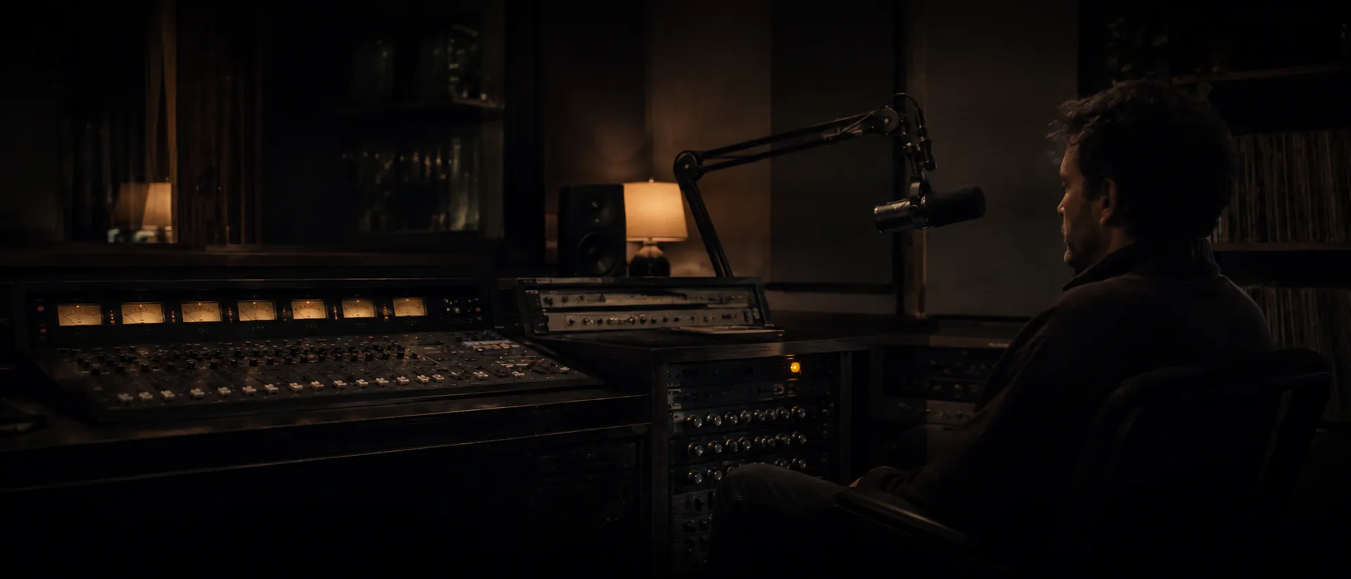 The transmitter rack in Studio One