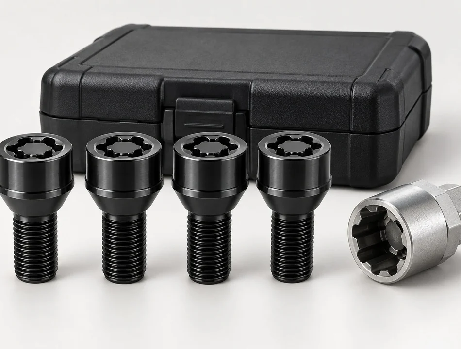 Locking wheel bolts
